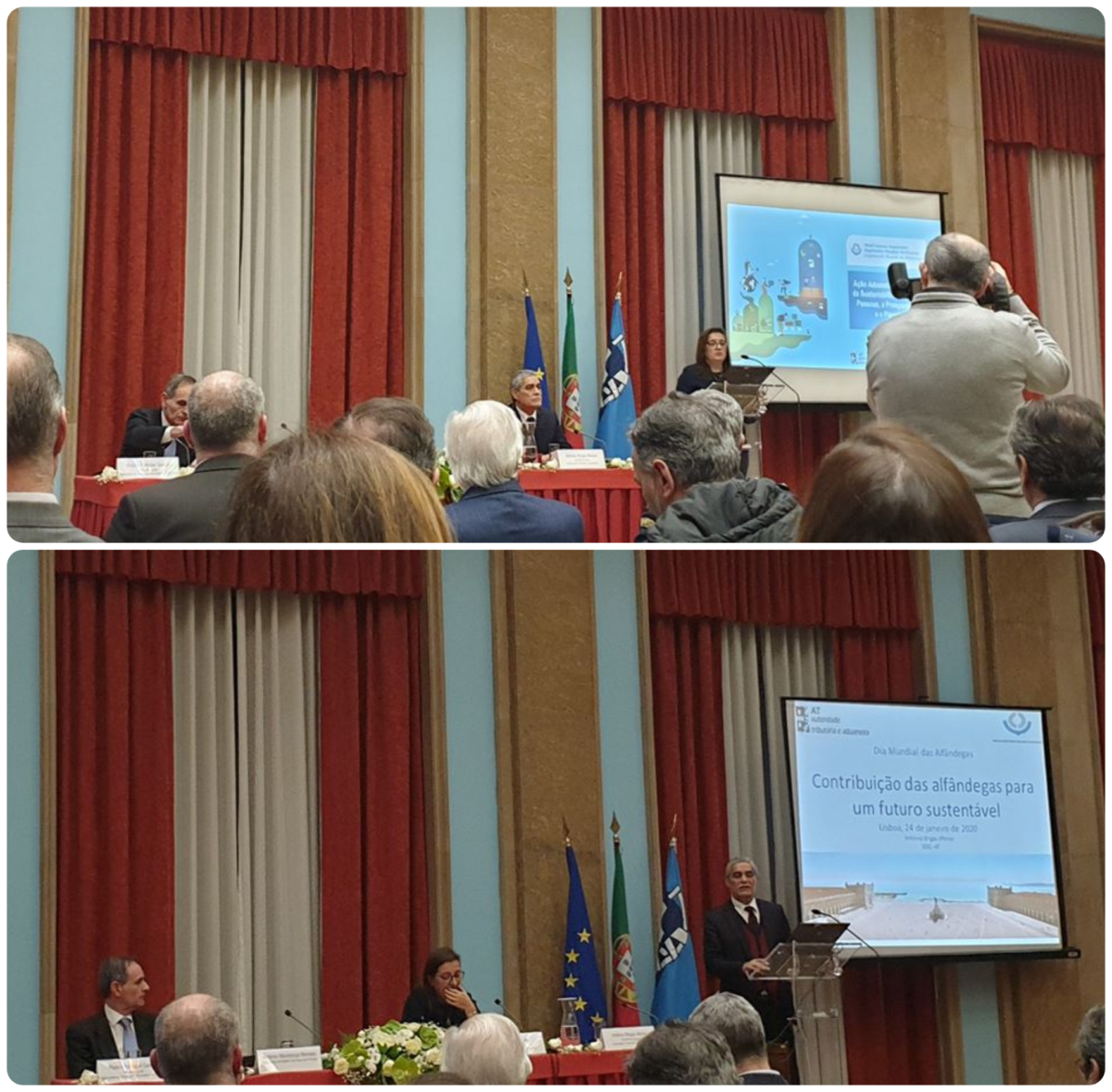 "Ação Aduaneira promotora da Sustentabilidade para as Pessoas, a Prosperidade e o Planeta"